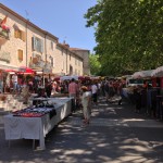 Markt in Barjac