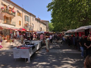 Markt in Barjac