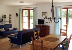 Wohnzimmer des Ferienhauses Wohnzimmer