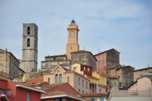Die Altstadt von Grasse, Provence, Frankreich