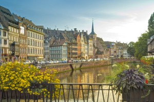Altstadt von Straßburg, Elsass, Frankreich